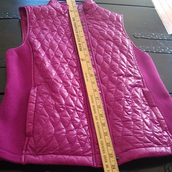 NWT Talbots orchid small petite quilted vest jacket - Picture 11 of 11